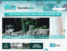 Tablet Screenshot of fazendosala.com.br